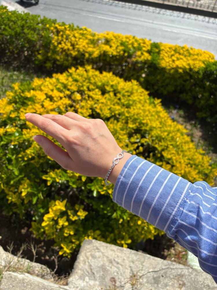 Sonsuzluk Su Yolu Bileklik (Işıklı Kutu ile)